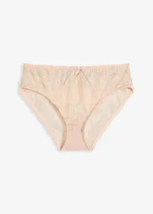 Maxislip met 2-kleurig lurex kant, bonprix