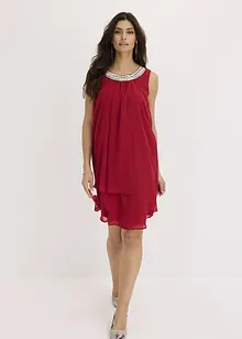 Chiffon Jurk met applicatie, bonprix