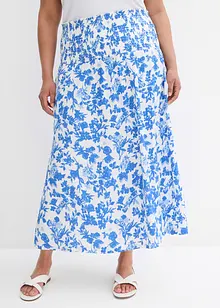 Jersey rok met brede tailleband, bonprix