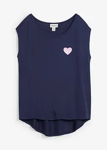 High-low shirt van soepel vallende viscosemix, bonprix