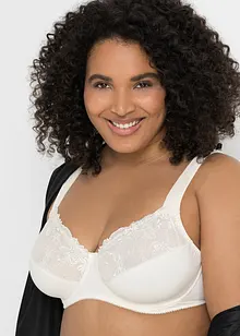 Beugel bh met gewatteerde schouderbandjes (set van 2), bonprix