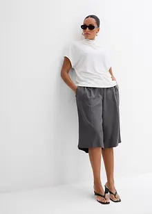 Shirtblouse van gestructureerde crêpe, bonprix