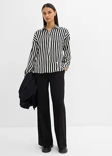 Blouse van fijn satijn, bonprix