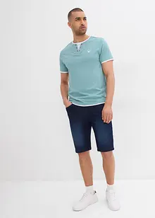 2-in-1 shirt, korte mouw (set van 2), bonprix