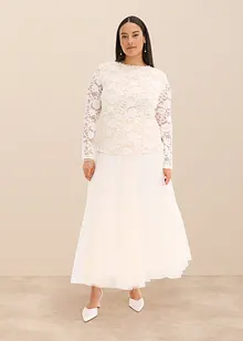 Longsleeve van kant, bonprix