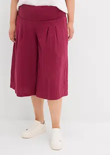 Capri broek van mousseline, bonprix