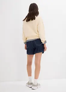 Jeans short high waist, low stretch, bonprix