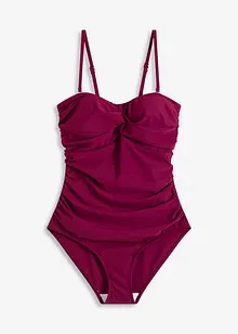 Corrigerend bandeau badpak, medium corrigerend, bonprix
