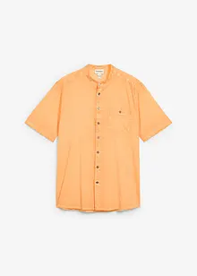 Overhemd in washed out look met korte mouwen, bonprix