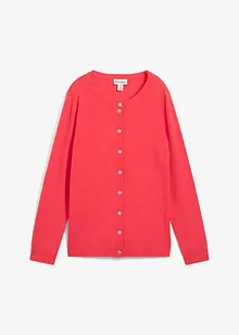 Gebreid vest met ronde hals, bonprix