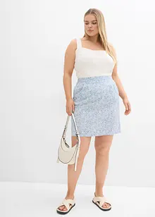 Minirok van vloeiende viscose, bonprix