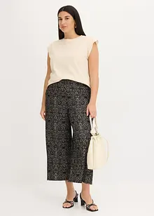 Culotte van jerseycrêpe, bonprix