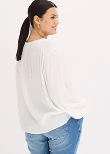 Blouse met gemetalliseerde strepen, bonprix