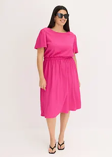 Jersey jurk van luchtige crêpe, bonprix