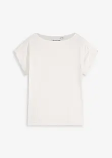 Shirt met crochet-kant, bonprix