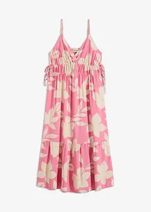 Jurk met spaghettibandjes van soepele viscose, bonprix
