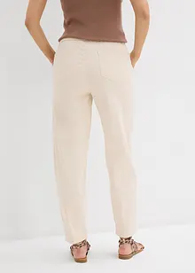 Barrel jeans met mid waist en comfortband, bonprix