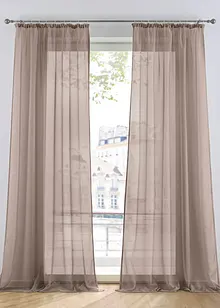 Transparant, effen gordijn (1 stuk), bonprix