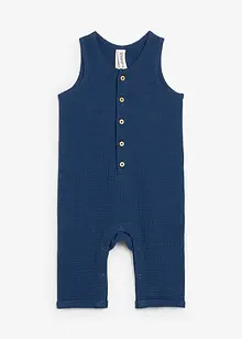 Baby mousseline jumpsuit van katoen, bonprix