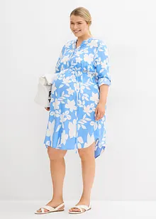 2-in-1 zwangerschapsjurk van vloeiende viscose, bonprix