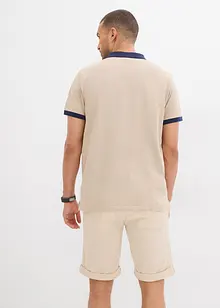 Piqué poloshirt van biologisch katoen, bonprix