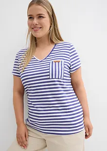 T-shirt, gestreept, bonprix
