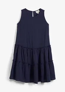 Meisjes midi jurk van mousseline, bonprix
