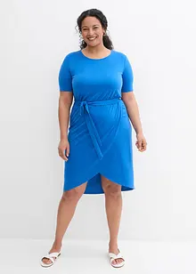 Aansluitende jersey jurk in een soepele viscosemix, bonprix