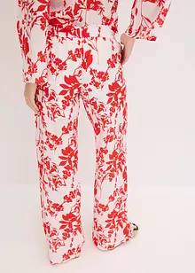 Gedessineerde broek van puur katoen, bonprix