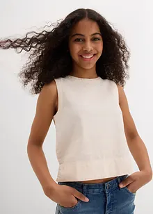 Blousetop van linnenmix, bonprix