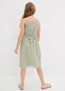 Chiffonjurk met pailletten, bonprix