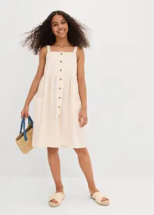 Jurk met spaghettibandjes, bonprix