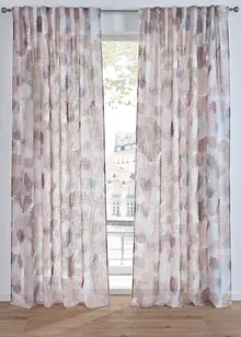 Gordijn van gerecycled polyester met print (1 stuk), bonprix