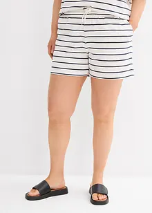 Sweat short in een katoen-wolmix, bonprix