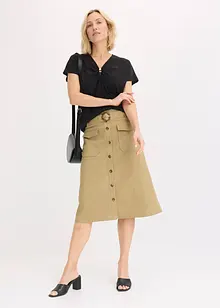 Shirt met een decoratieve ring, bonprix