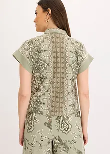 Oversized shirt met paisley motief, bonprix