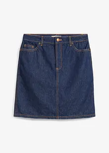 Spijkerrok mid waist, low stretch, bonprix