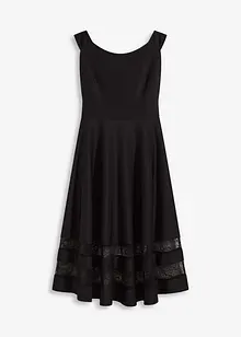 Carmen jurk met kant en riem, bonprix