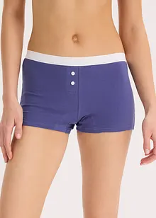 Dames boxer (set van 5) met biologisch katoen, bonprix