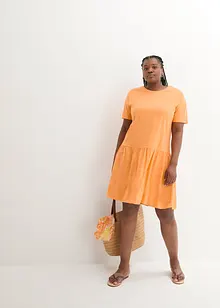 Korte shirtjurk van biologisch katoen, bonprix