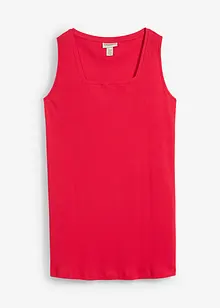Longtop van katoen met carréhals, bonprix