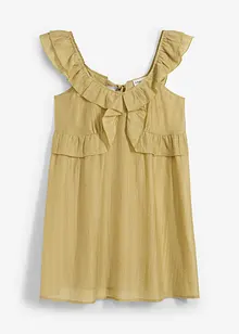 Mini jurk met volants, bonprix