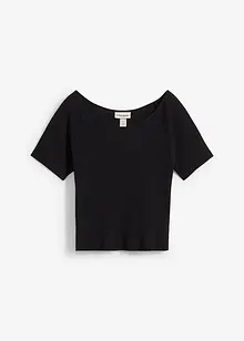 Aansluitend T-shirt van puur biologisch katoen, bonprix