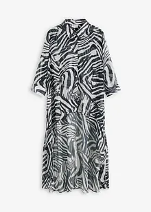 Lange chiffon blouse, bonprix