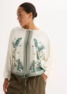 Gedessineerde shirt tuniek, bonprix
