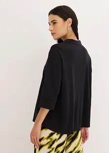 Shirt tuniek van soepele viscose piqué, bonprix