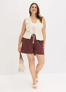 Short met linnen, bonprix