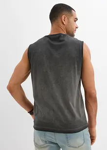 Muscle shirt in gewassen look (set van 2), bonprix