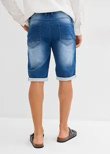 Sweat jeans bermuda, relaxed fit, bonprix