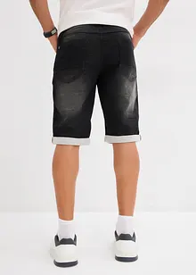 Sweat jeans bermuda, relaxed fit, bonprix